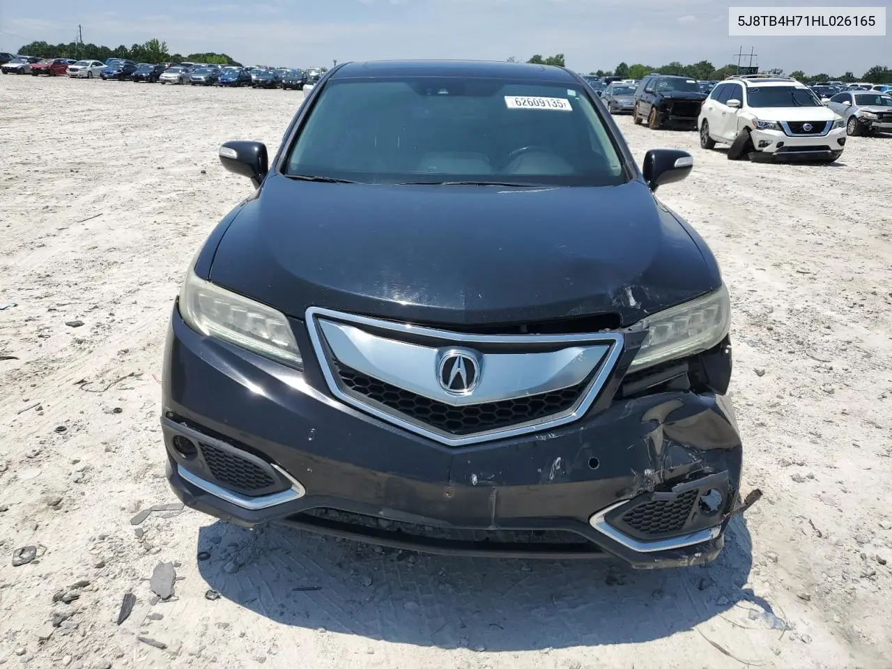 2017 Acura Rdx Advance VIN: 5J8TB4H71HL026165 Lot: 62609135