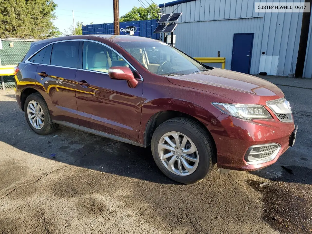 2017 Acura Rdx Technology VIN: 5J8TB4H59HL010617 Lot: 63064635