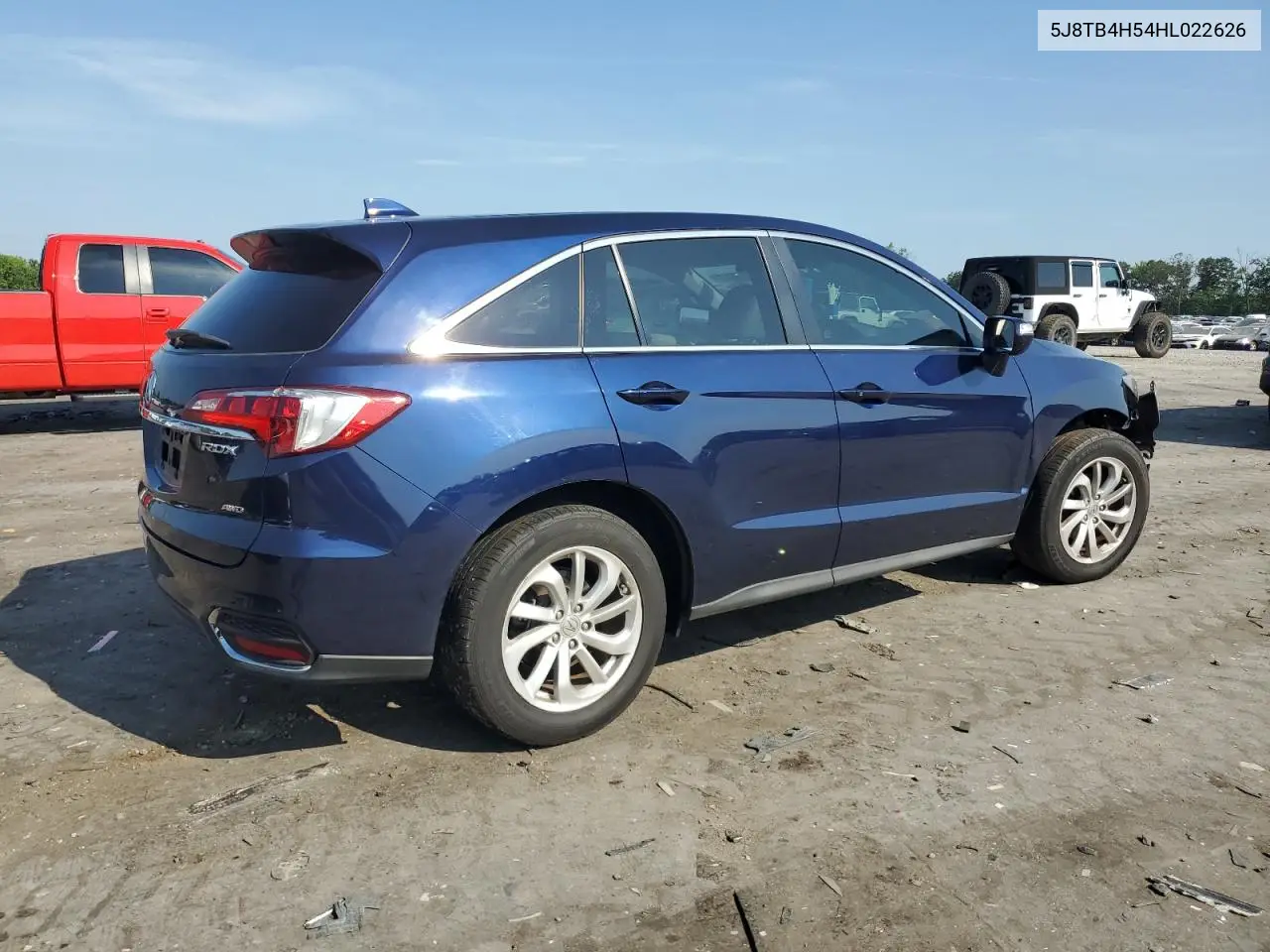 2017 Acura Rdx Technology VIN: 5J8TB4H54HL022626 Lot: 63136005