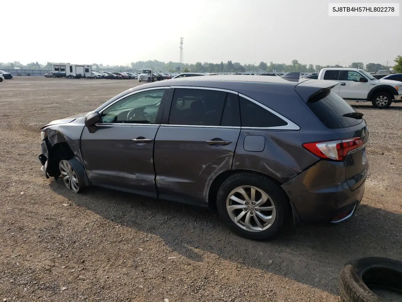 2017 Acura Rdx Technology VIN: 5J8TB4H57HL802278 Lot: 63251095
