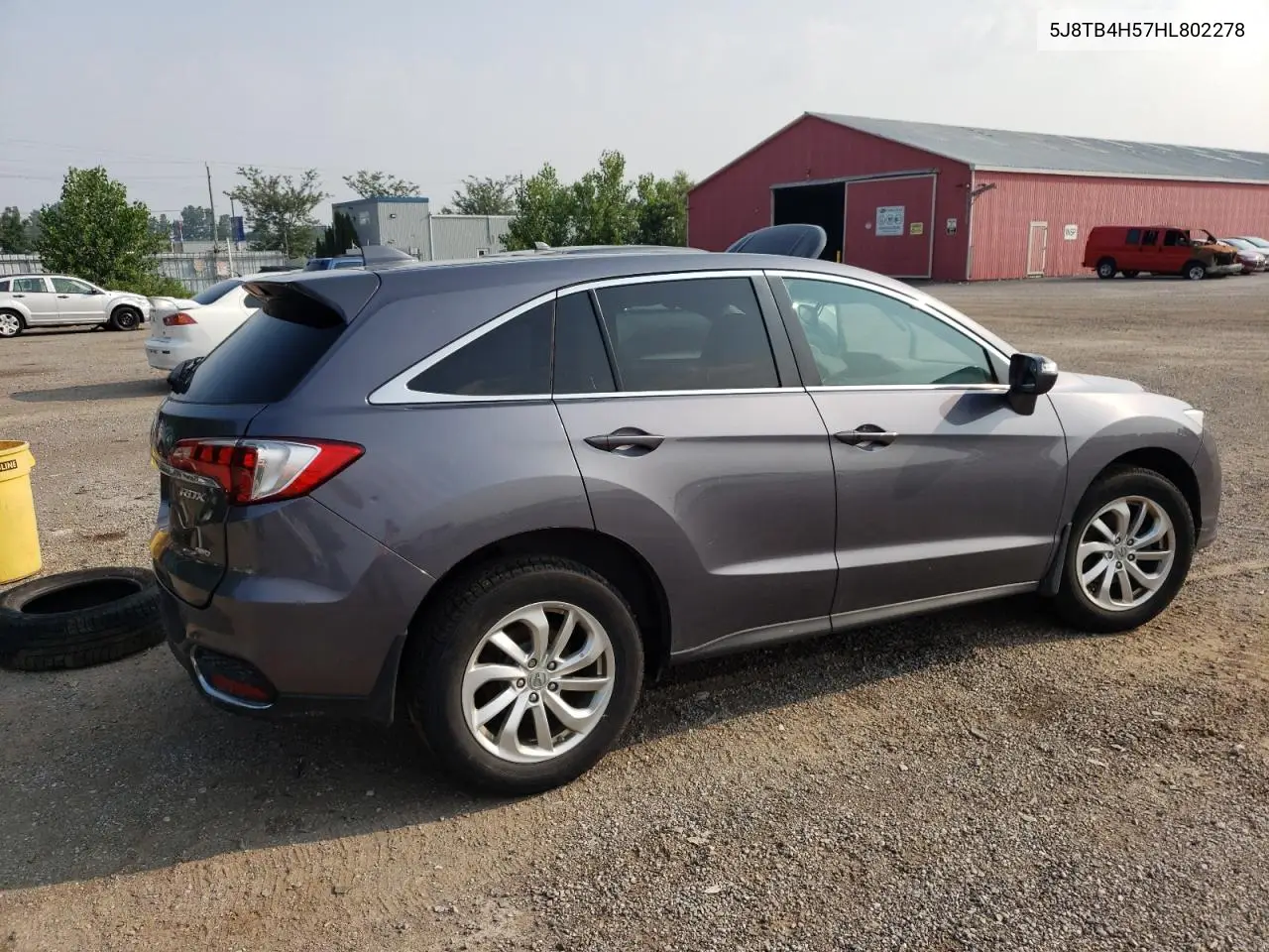 2017 Acura Rdx Technology VIN: 5J8TB4H57HL802278 Lot: 63251095