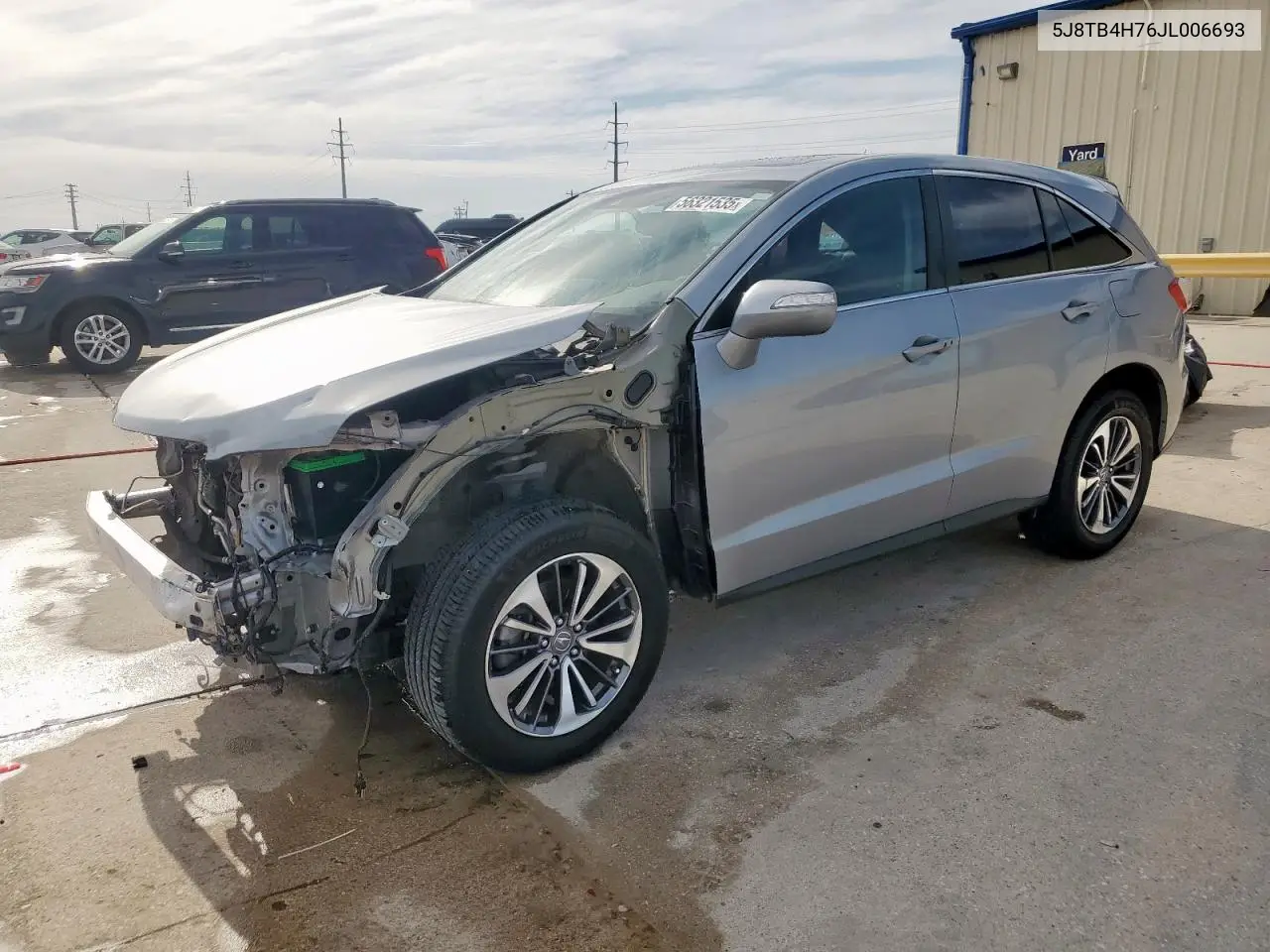 2018 Acura Rdx Advance VIN: 5J8TB4H76JL006693 Lot: 56321535