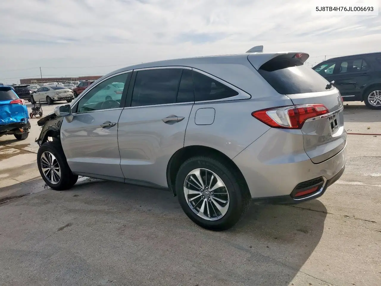 2018 Acura Rdx Advance VIN: 5J8TB4H76JL006693 Lot: 56321535