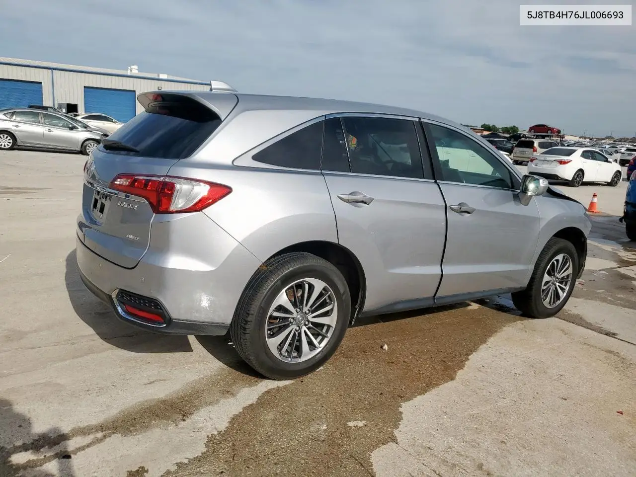 2018 Acura Rdx Advance VIN: 5J8TB4H76JL006693 Lot: 56321535