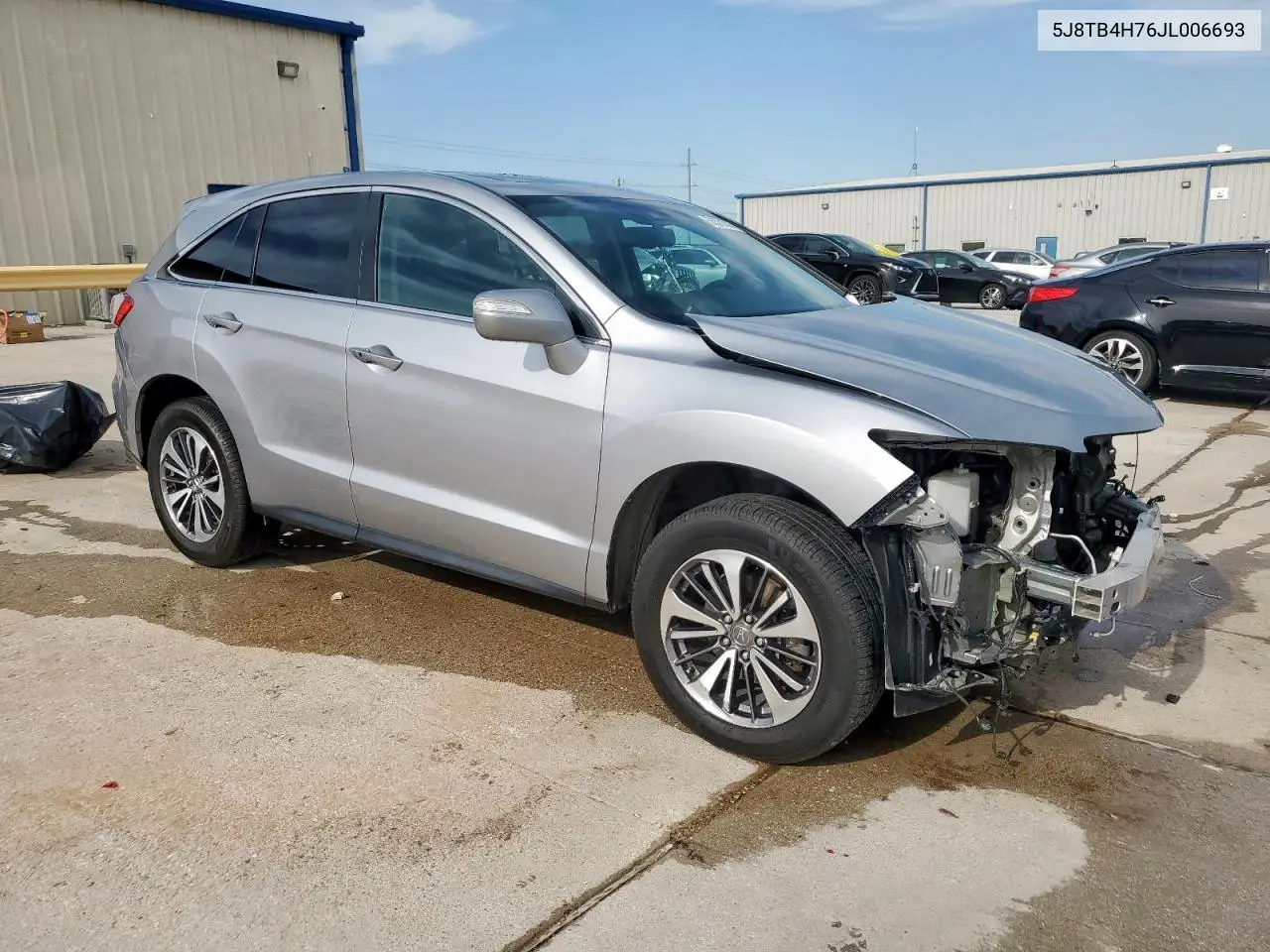2018 Acura Rdx Advance VIN: 5J8TB4H76JL006693 Lot: 56321535