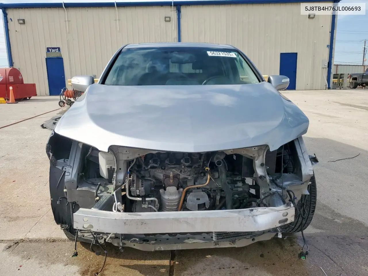 2018 Acura Rdx Advance VIN: 5J8TB4H76JL006693 Lot: 56321535