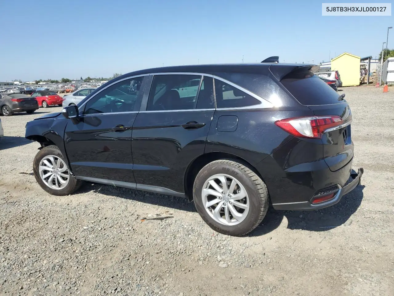 2018 Acura Rdx VIN: 5J8TB3H3XJL000127 Lot: 62745795
