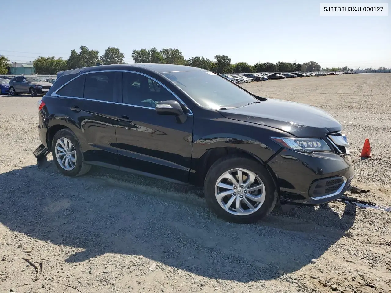 2018 Acura Rdx VIN: 5J8TB3H3XJL000127 Lot: 62745795