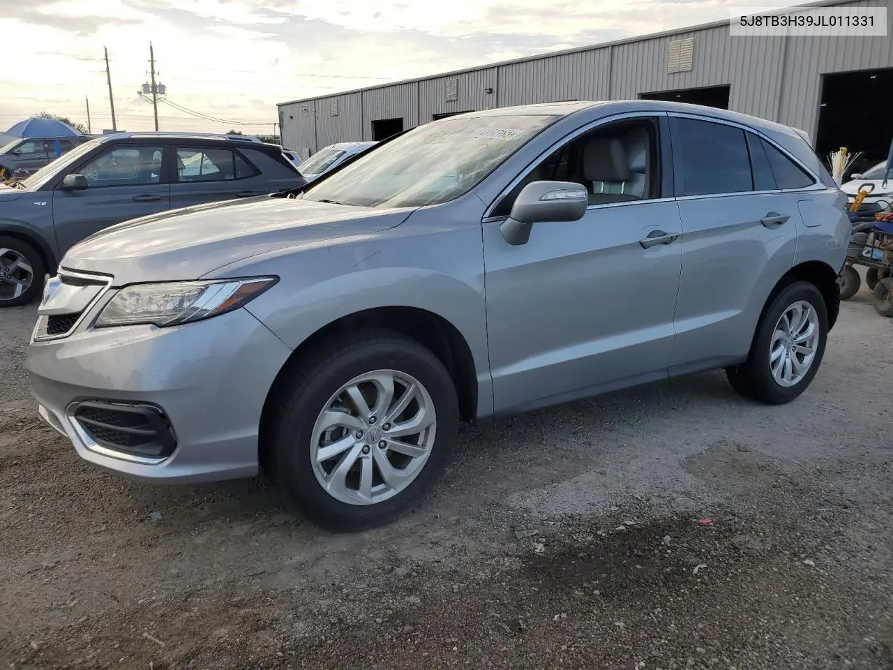 2018 Acura Rdx VIN: 5J8TB3H39JL011331 Lot: 63861165