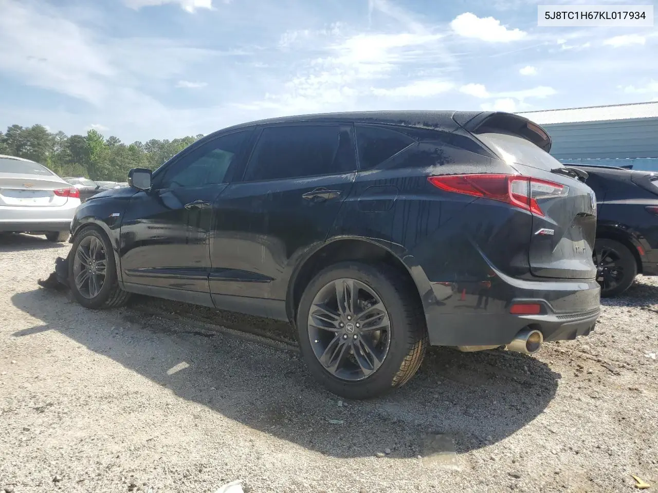 2019 Acura Rdx A-Spec VIN: 5J8TC1H67KL017934 Lot: 53737555