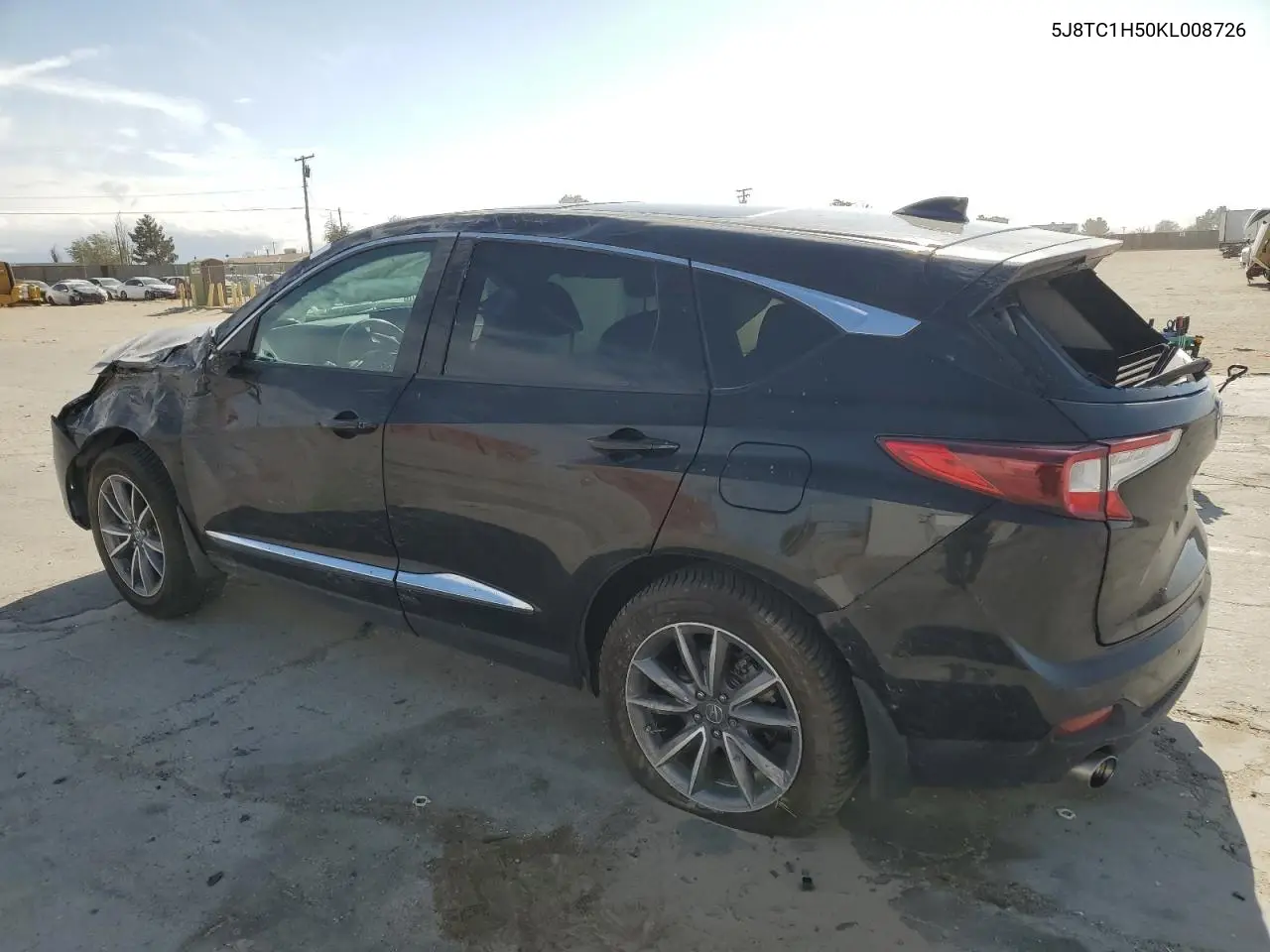 2019 Acura Rdx Technology VIN: 5J8TC1H50KL008726 Lot: 53744845