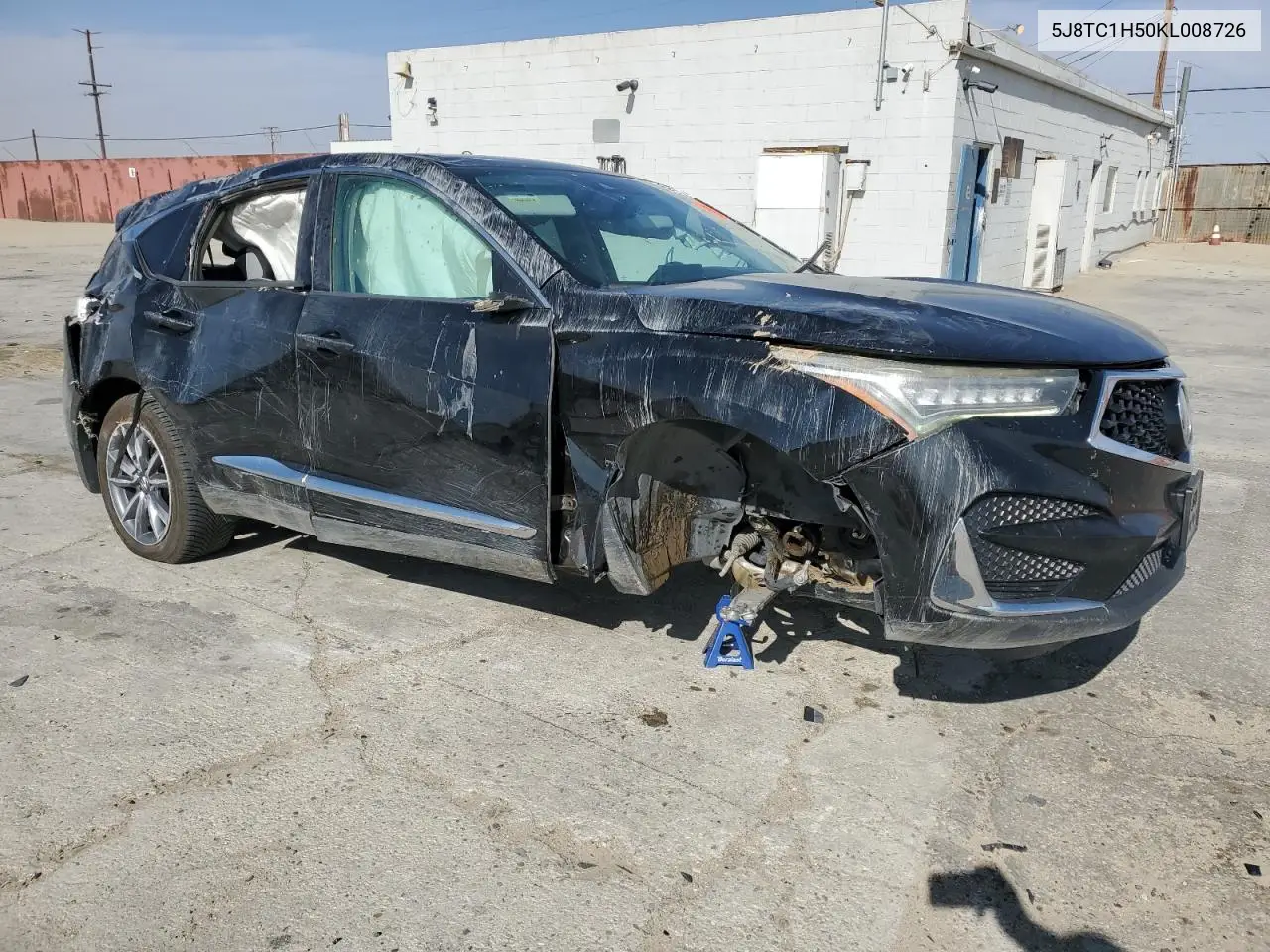 2019 Acura Rdx Technology VIN: 5J8TC1H50KL008726 Lot: 53744845