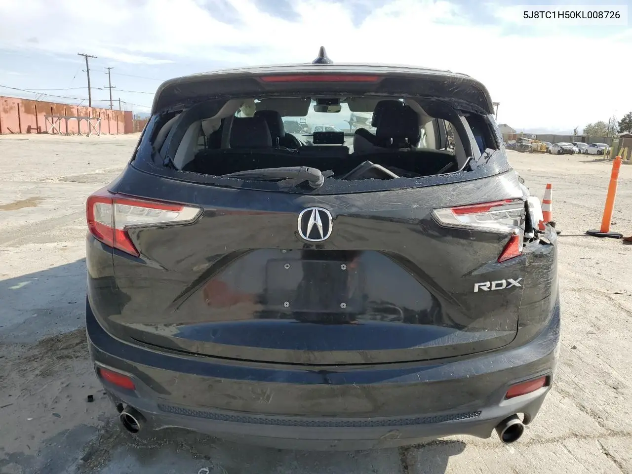 2019 Acura Rdx Technology VIN: 5J8TC1H50KL008726 Lot: 53744845