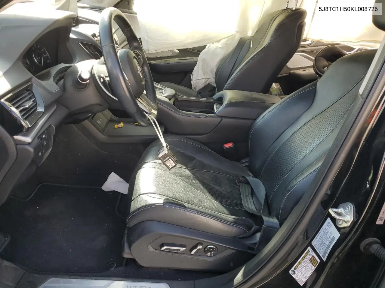 2019 Acura Rdx Technology VIN: 5J8TC1H50KL008726 Lot: 53744845