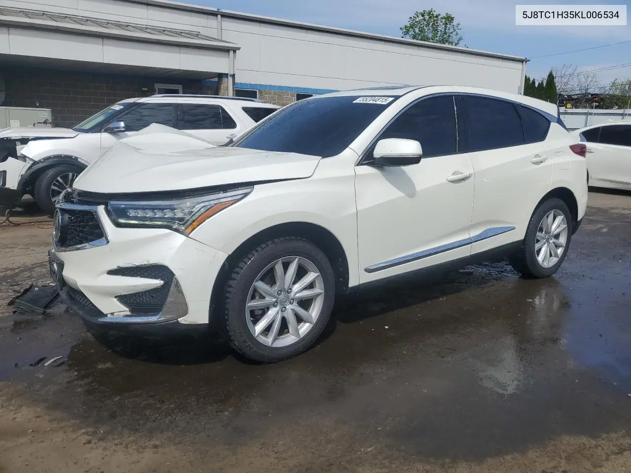 2019 Acura Rdx VIN: 5J8TC1H35KL006534 Lot: 55204815