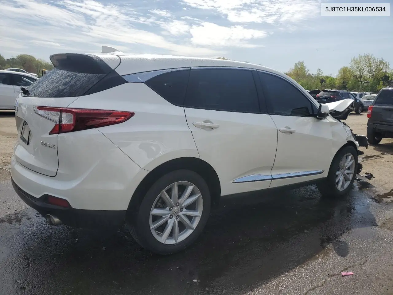 2019 Acura Rdx VIN: 5J8TC1H35KL006534 Lot: 55204815