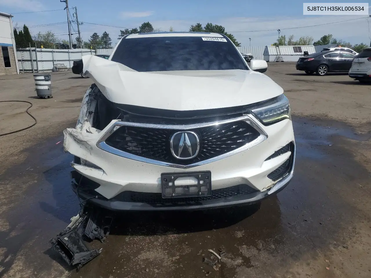 2019 Acura Rdx VIN: 5J8TC1H35KL006534 Lot: 55204815