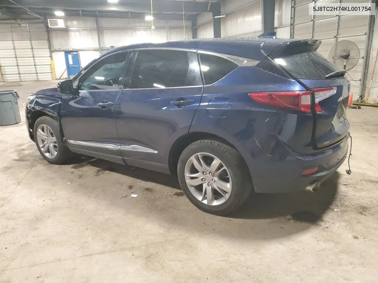 2019 Acura Rdx Advance VIN: 5J8TC2H74KL001754 Lot: 55482005