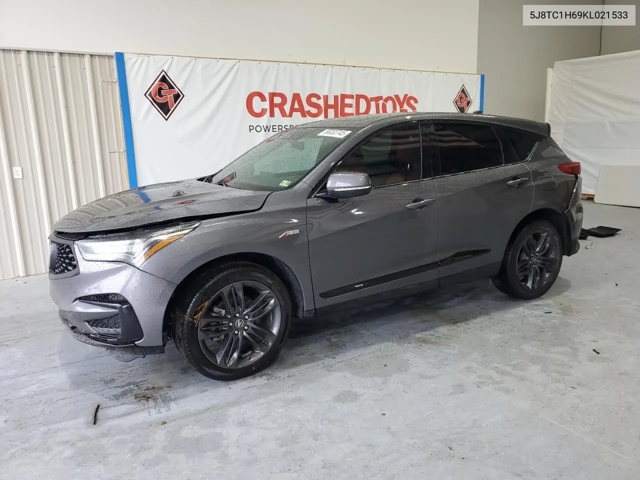 2019 Acura Rdx A-Spec VIN: 5J8TC1H69KL021533 Lot: 56033745