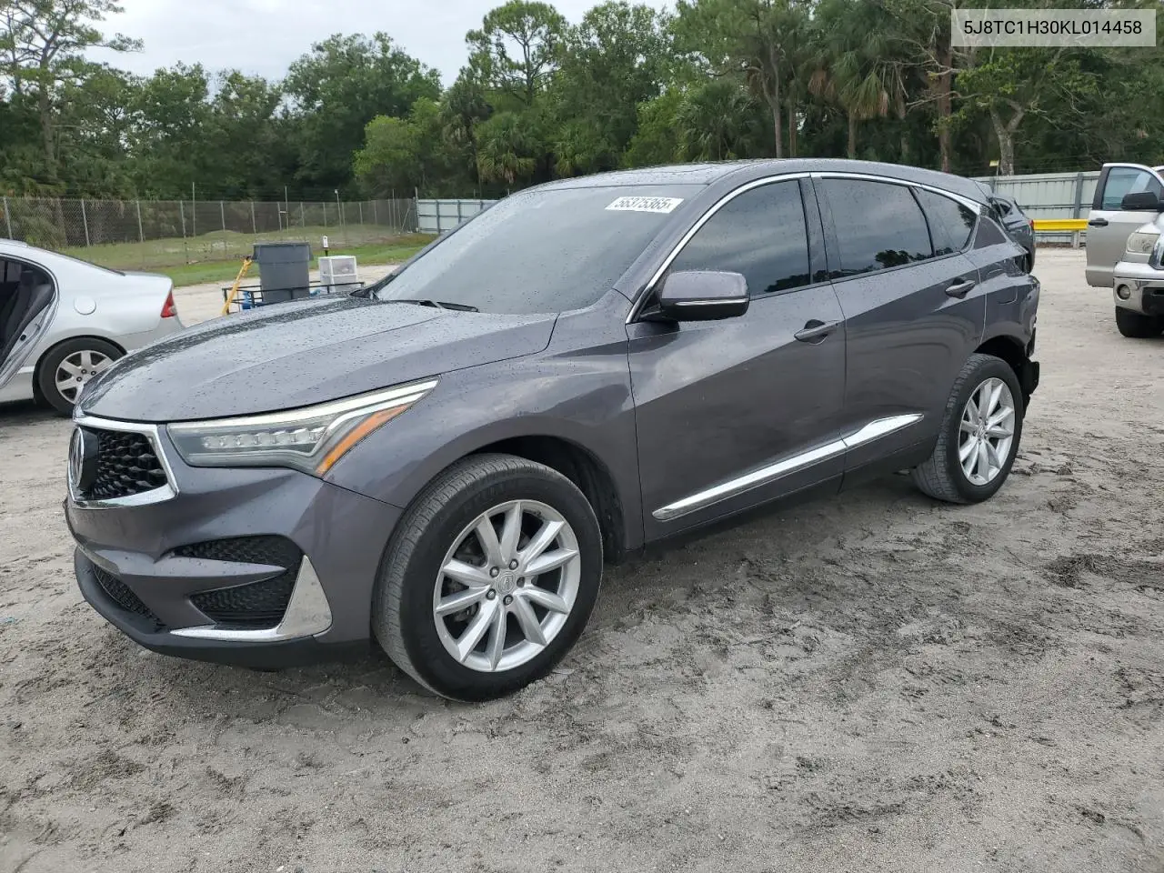 2019 Acura Rdx VIN: 5J8TC1H30KL014458 Lot: 56375365
