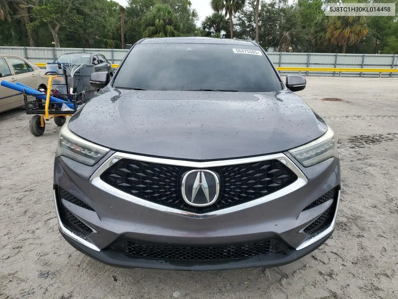 2019 Acura Rdx VIN: 5J8TC1H30KL014458 Lot: 56375365