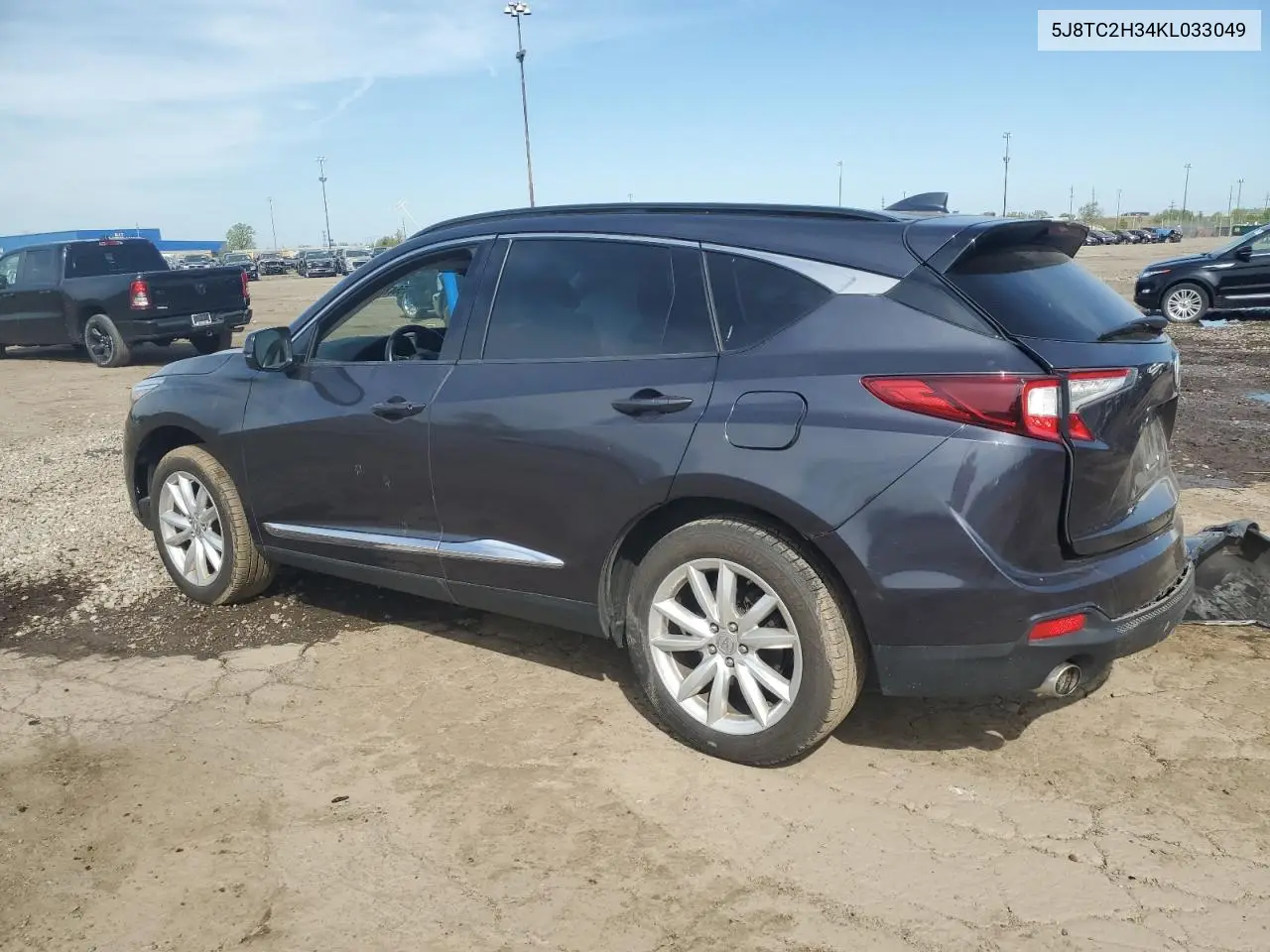 2019 Acura Rdx VIN: 5J8TC2H34KL033049 Lot: 56476665