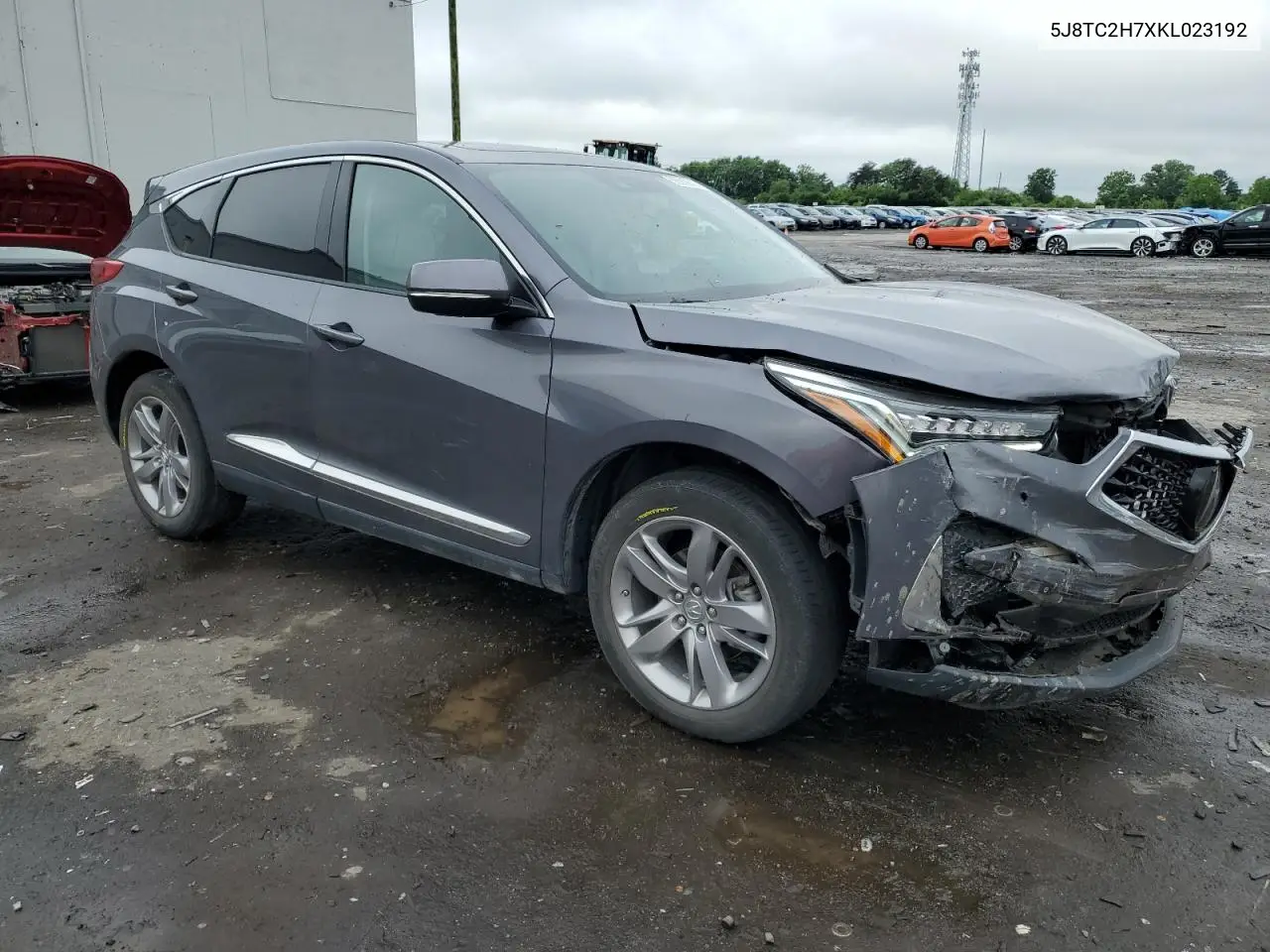 2019 Acura Rdx Advance VIN: 5J8TC2H7XKL023192 Lot: 56919815