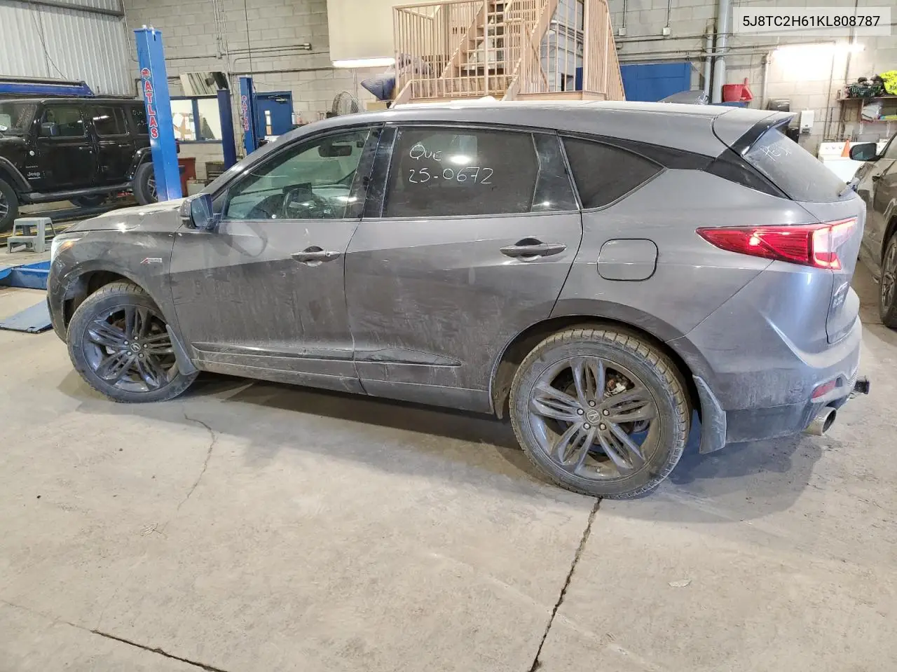 2019 Acura Rdx A-Spec VIN: 5J8TC2H61KL808787 Lot: 57113665