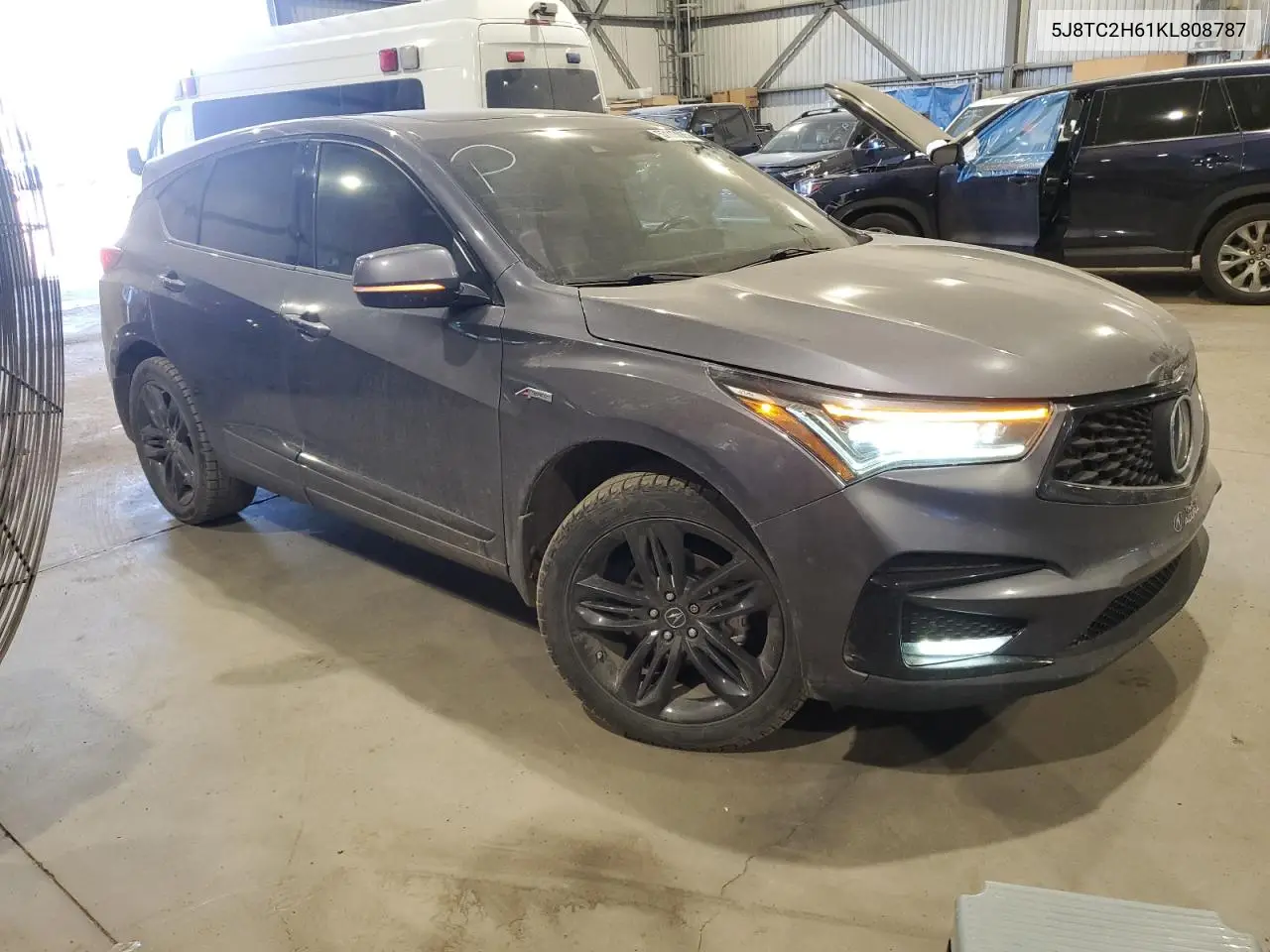 2019 Acura Rdx A-Spec VIN: 5J8TC2H61KL808787 Lot: 57113665