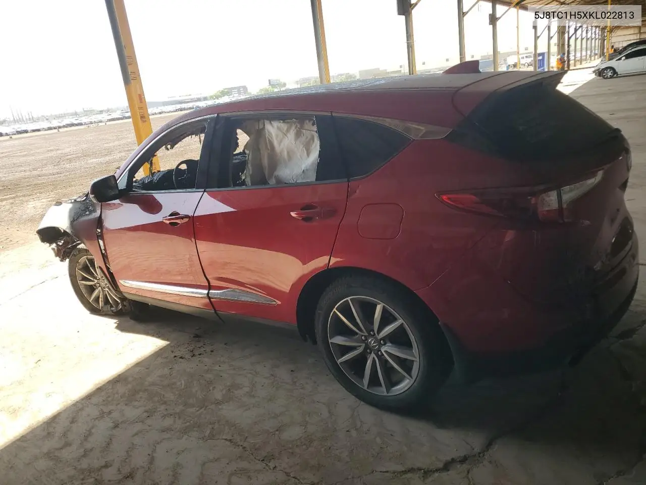 2019 Acura Rdx Technology VIN: 5J8TC1H5XKL022813 Lot: 61309995