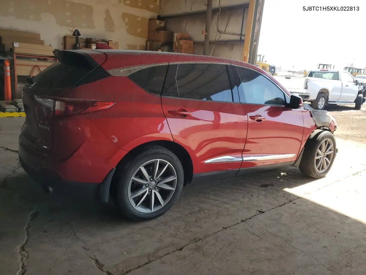 2019 Acura Rdx Technology VIN: 5J8TC1H5XKL022813 Lot: 61309995