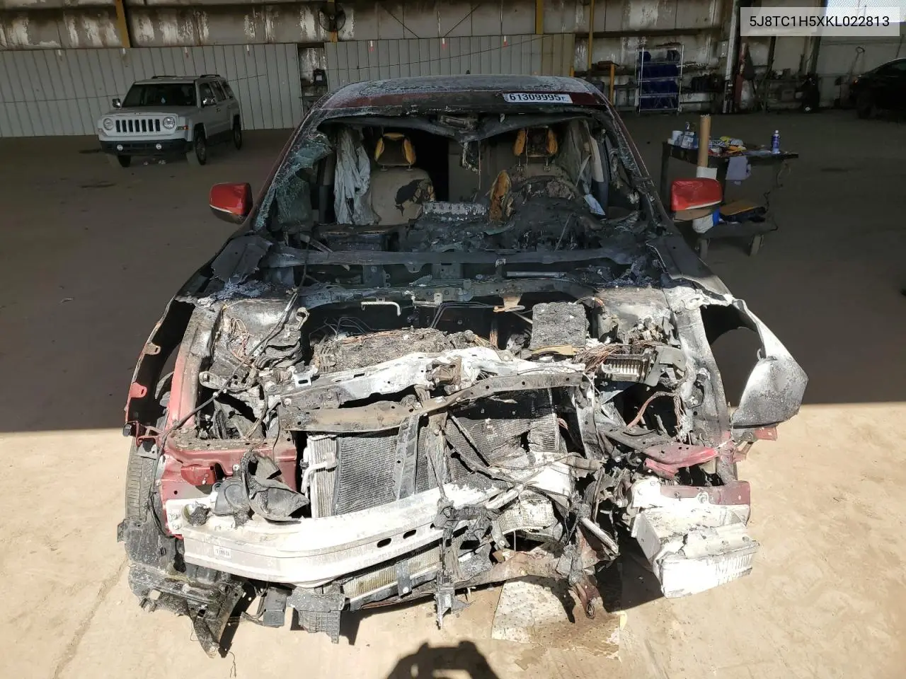 2019 Acura Rdx Technology VIN: 5J8TC1H5XKL022813 Lot: 61309995