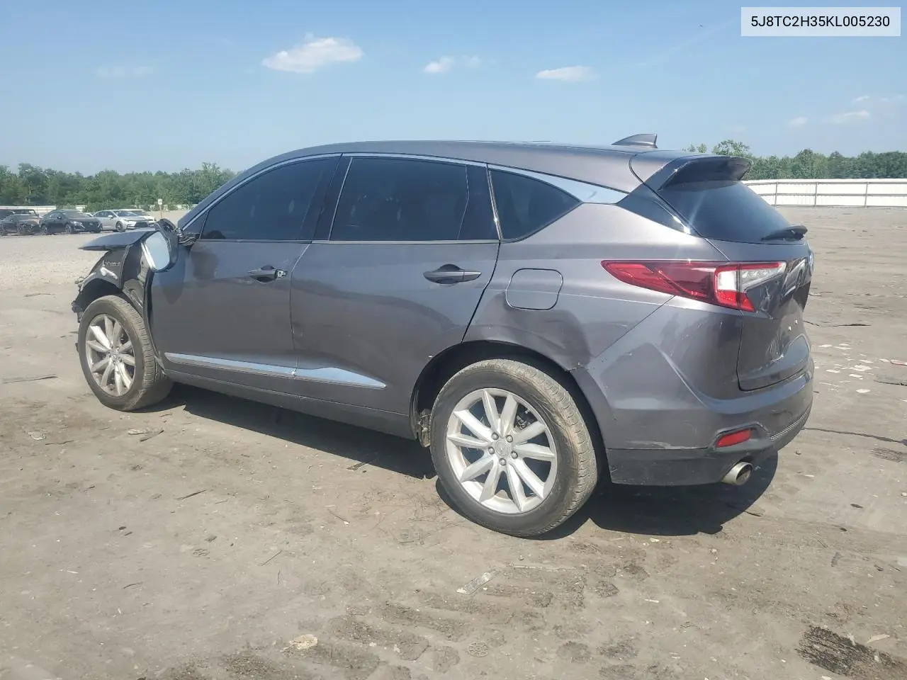 2019 Acura Rdx VIN: 5J8TC2H35KL005230 Lot: 61614685