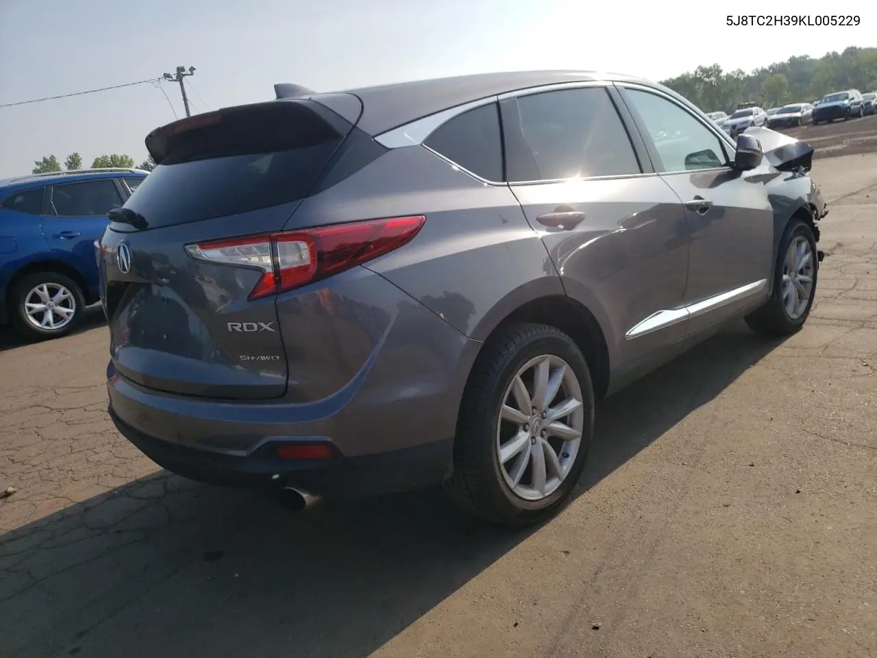 2019 Acura Rdx VIN: 5J8TC2H39KL005229 Lot: 61663945