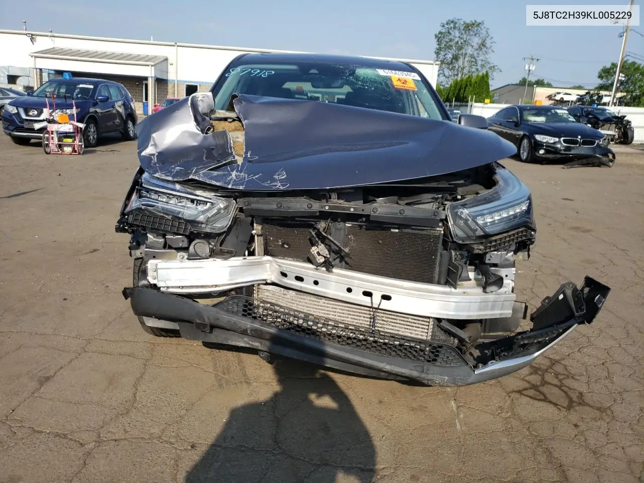2019 Acura Rdx VIN: 5J8TC2H39KL005229 Lot: 61663945