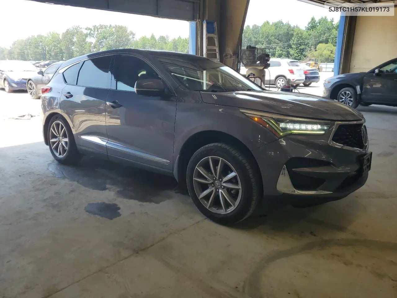2019 Acura Rdx Technology VIN: 5J8TC1H57KL019173 Lot: 61763615