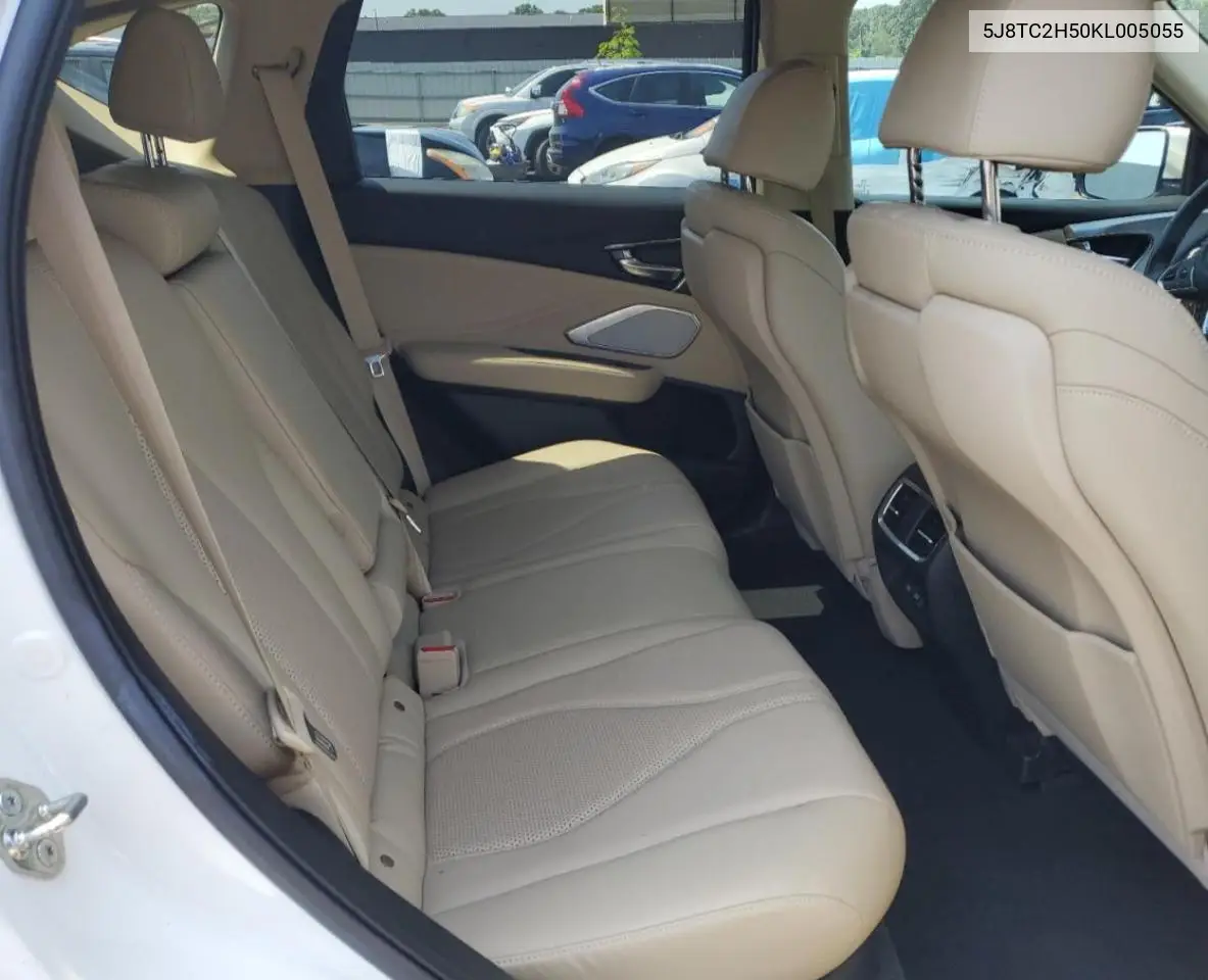 2019 Acura Rdx Technology VIN: 5J8TC2H50KL005055 Lot: 61938635