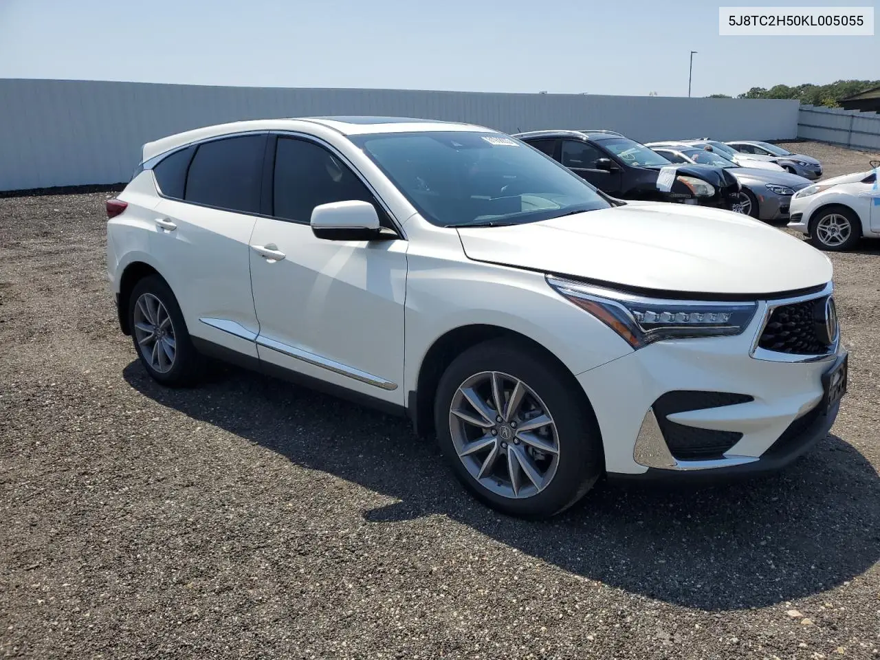2019 Acura Rdx Technology VIN: 5J8TC2H50KL005055 Lot: 61938635