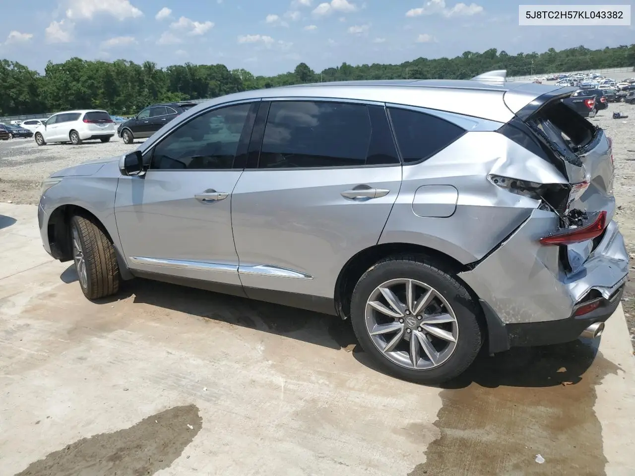 2019 Acura Rdx Technology VIN: 5J8TC2H57KL043382 Lot: 62396555
