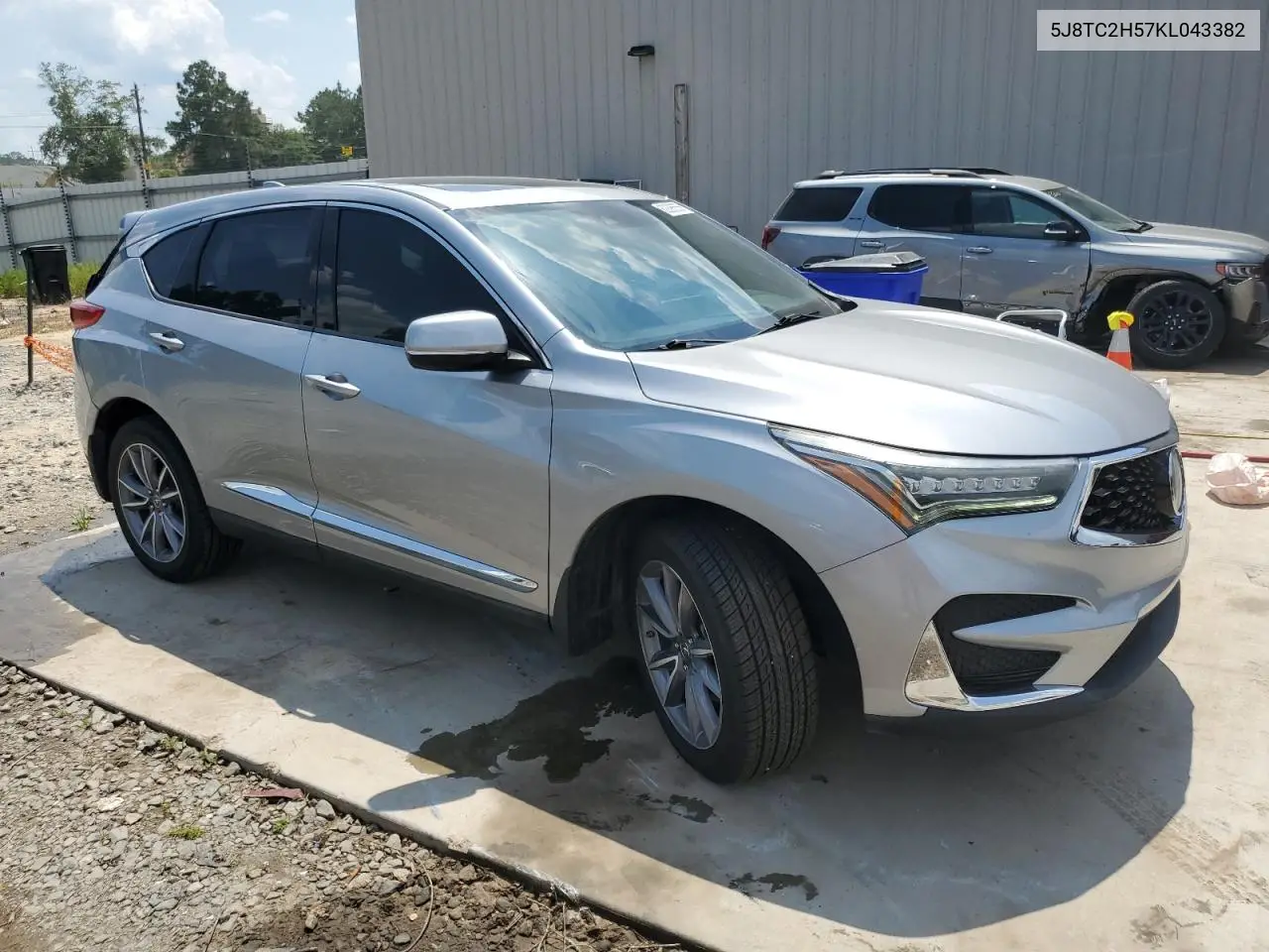 2019 Acura Rdx Technology VIN: 5J8TC2H57KL043382 Lot: 62396555
