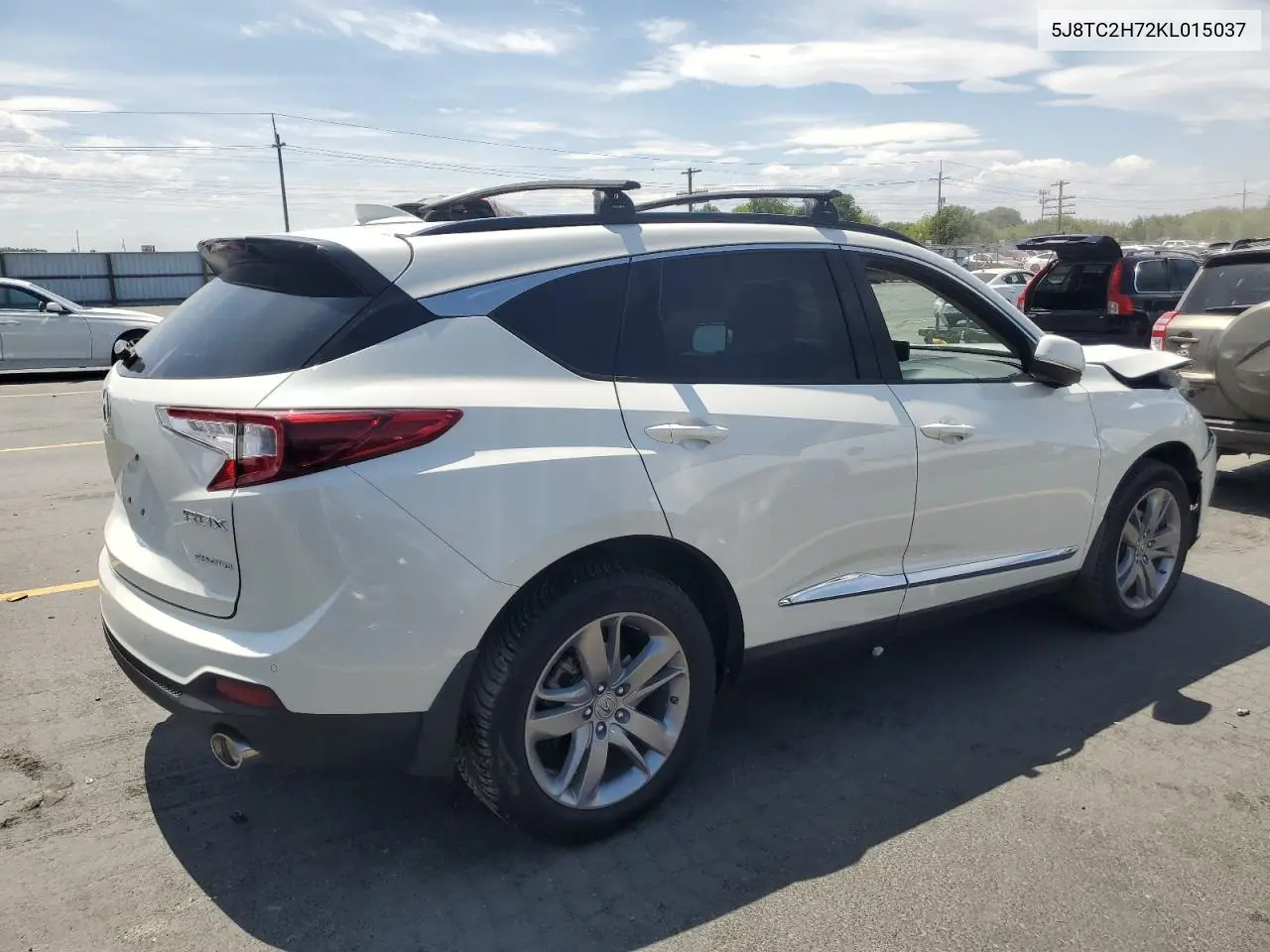 2019 Acura Rdx Advance VIN: 5J8TC2H72KL015037 Lot: 62401115