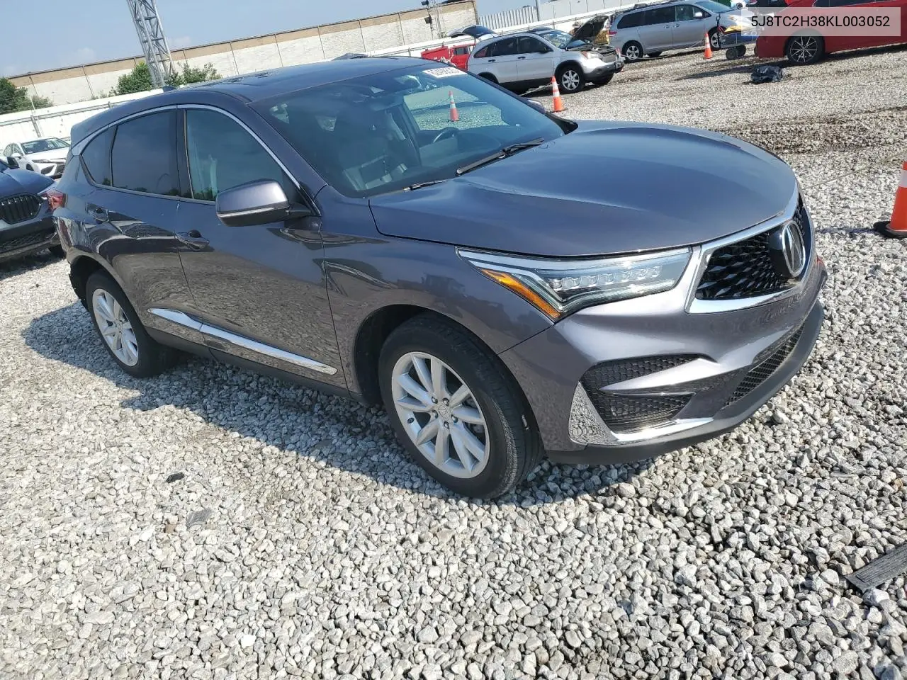 2019 Acura Rdx VIN: 5J8TC2H38KL003052 Lot: 62498525