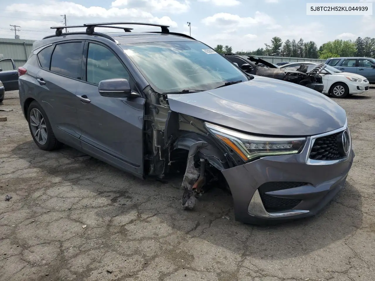 2019 Acura Rdx Technology VIN: 5J8TC2H52KL044939 Lot: 62585685