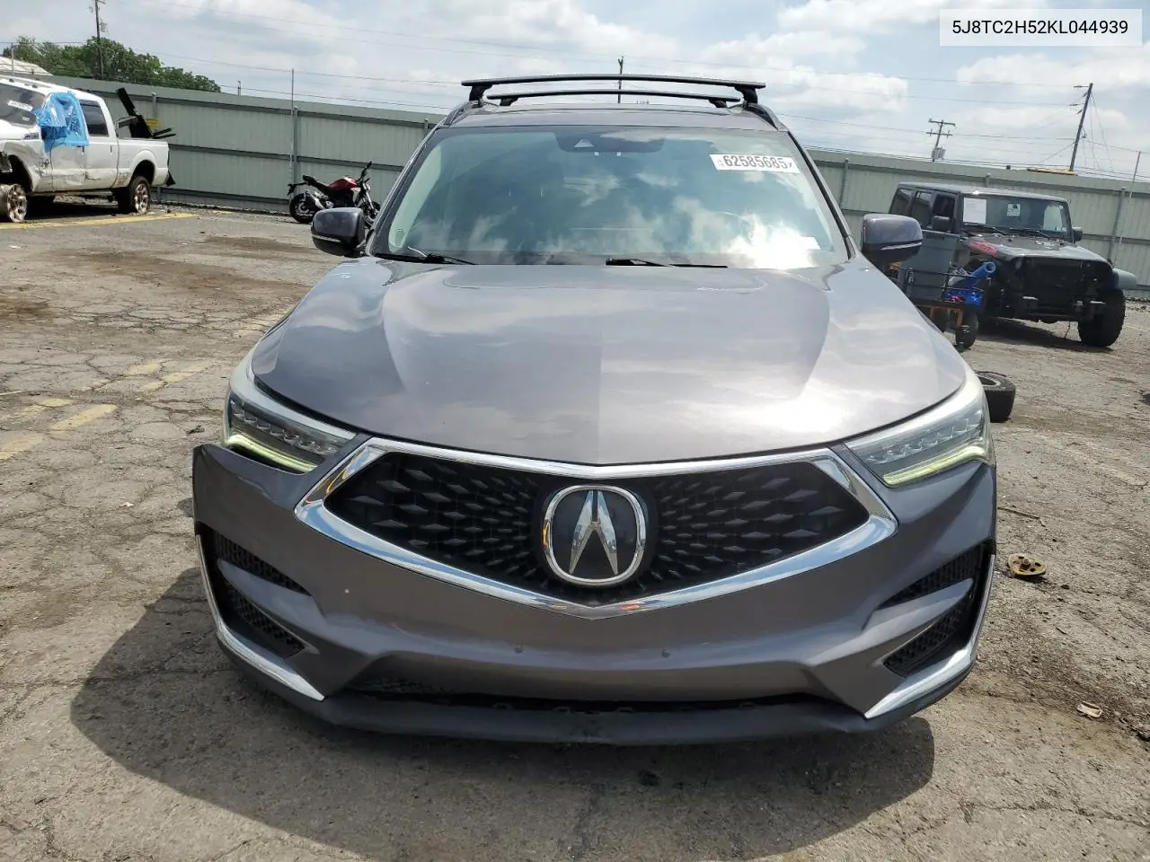 2019 Acura Rdx Technology VIN: 5J8TC2H52KL044939 Lot: 62585685