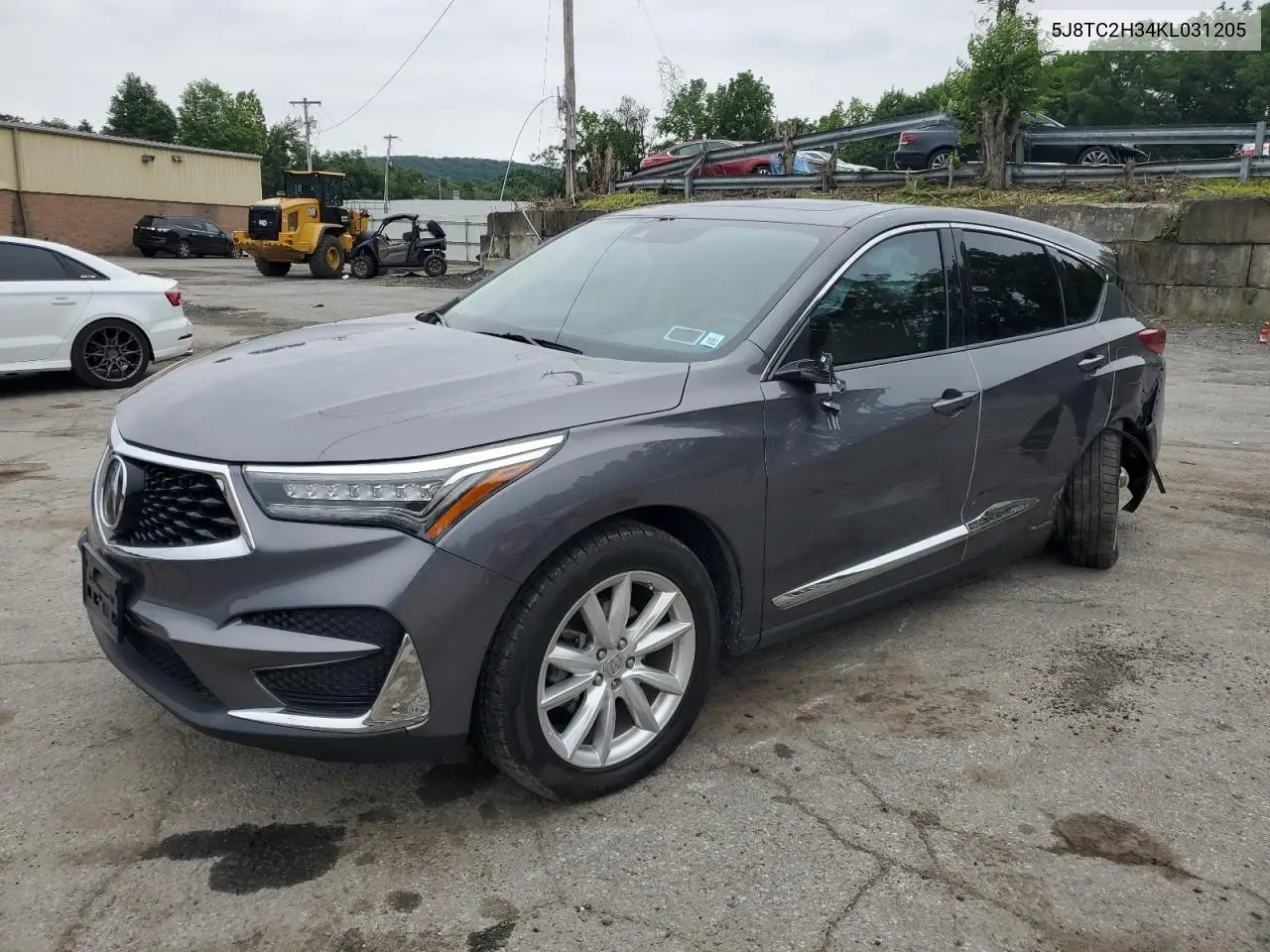 2019 Acura Rdx VIN: 5J8TC2H34KL031205 Lot: 62745045