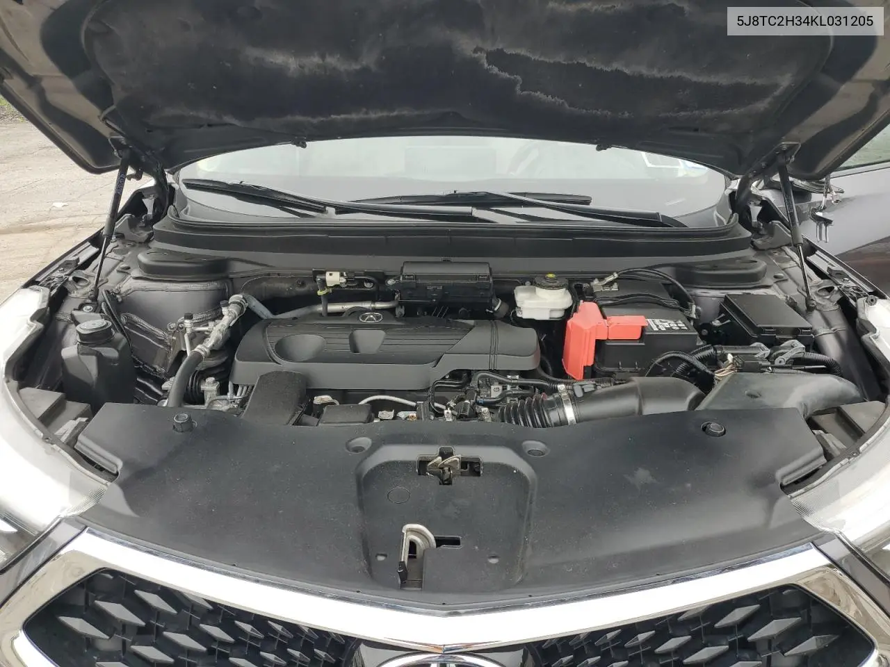2019 Acura Rdx VIN: 5J8TC2H34KL031205 Lot: 62745045