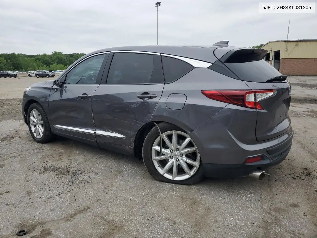 2019 Acura Rdx VIN: 5J8TC2H34KL031205 Lot: 62745045