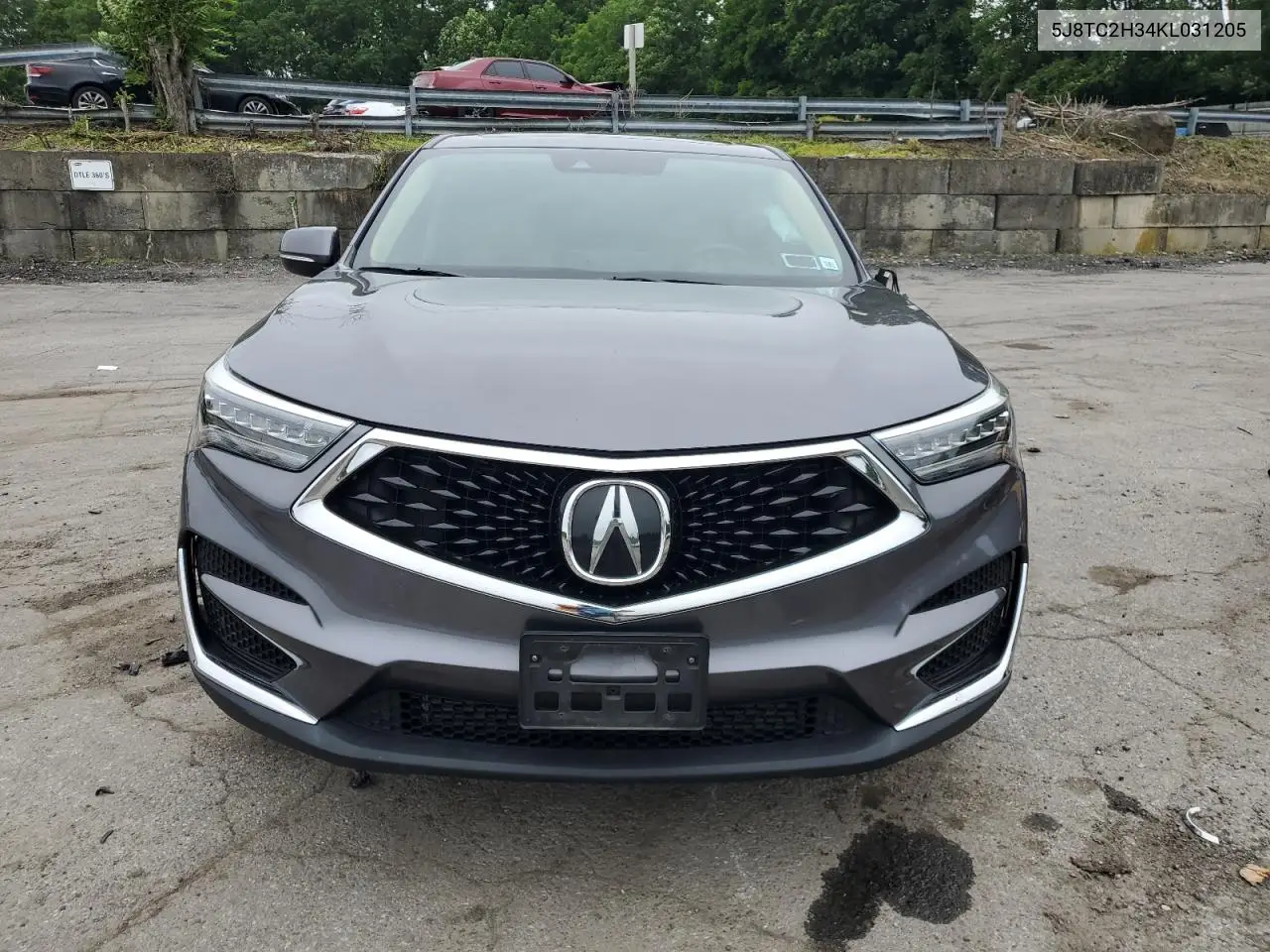 2019 Acura Rdx VIN: 5J8TC2H34KL031205 Lot: 62745045
