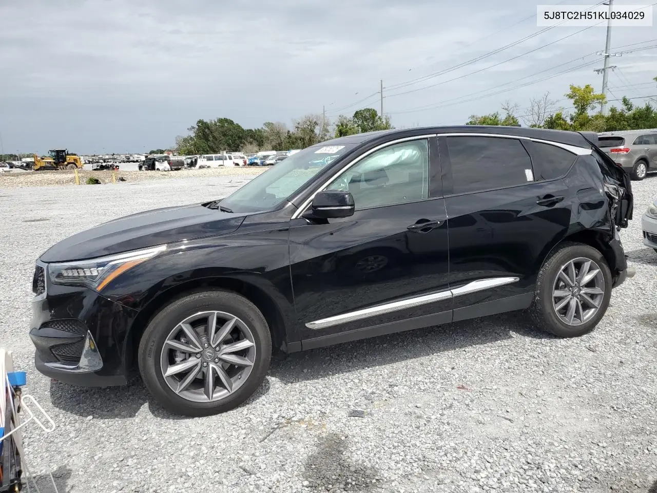 2019 Acura Rdx Technology VIN: 5J8TC2H51KL034029 Lot: 62925375