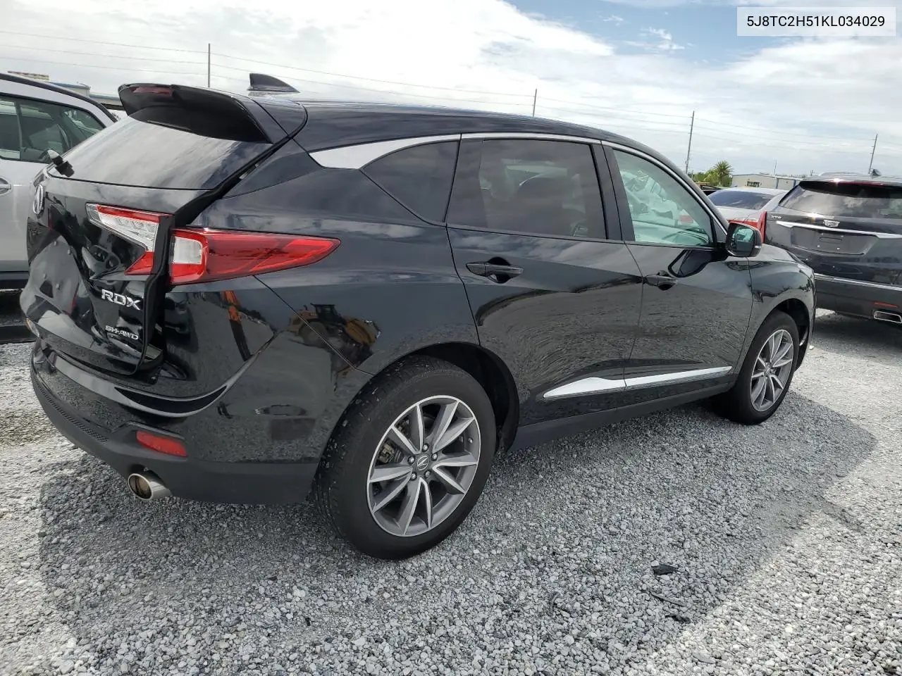 2019 Acura Rdx Technology VIN: 5J8TC2H51KL034029 Lot: 62925375